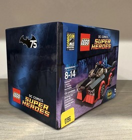 LEGO 2014 SDCC Batman Classic TV Series Batmobile 0196/1000 New Sealed DC Comics
