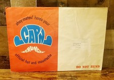 1967 "CAP'N CRUNCH" Orig. QUAKER OATS Mail-Away "HAT MUSTACHE" In The Mailer