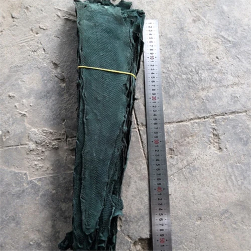 2xGenuine Salmon Fish Skin Leather Salmon Fish Hide Material Leather Craft Pelt - Picture 7 of 43