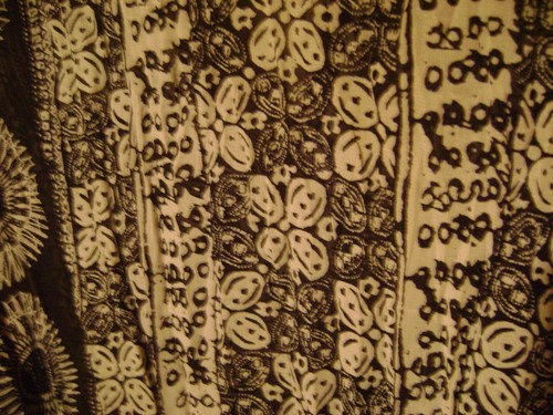 VINTAGE LLOYD WILLIAMS WOMANS SIZE LARGE FLOWER LACE BELL SLEEVE SHIRT/BLOUSE - Picture 10 of 11