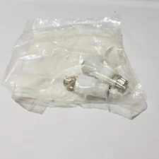 1-SET CPC-PLASTIC QUICK DISCONNECT FOR 1/4" AIR & WATER TUBING SOCKET W/ CUT-OFF