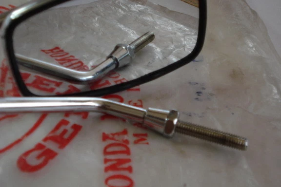 MIRRORS MIRROR LH&RH HONDA CA95 CA72 CA77 CL77 CB77 CB92 CB160 C100   - Imagem 3 de 4