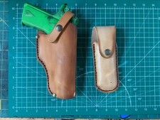 Handmade Leather 1911 Holster Mag pouch