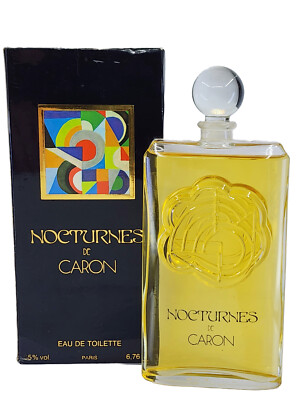 VINTAGE NOCTURNES DE CARON 6.76 oz EAU De TIOETTE SPLASH * New Old