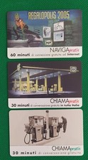 Rare Schede Telefoniche Chiamagratis di 3 carte nuove API tiratura 1000 foto