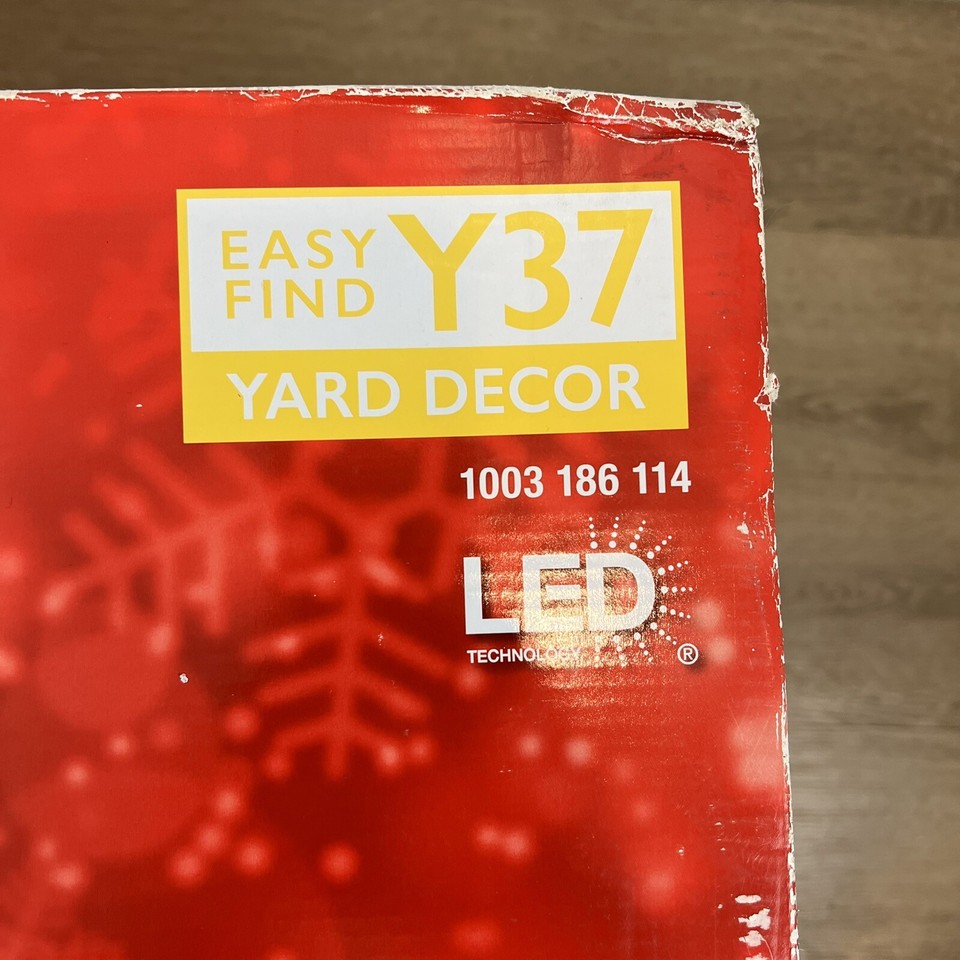 Home Accents Lighted Glitter Unicorn 160 White LED Yard Outdoor 6ft