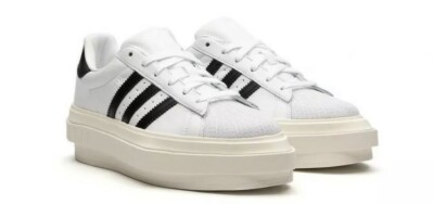adidas Beyonce Superstar Platform White Cloud Black - Size 6 Women's - NEW