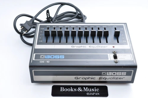 Boss GE-10 Graphic Equalizer 1984 Made in Japan Working