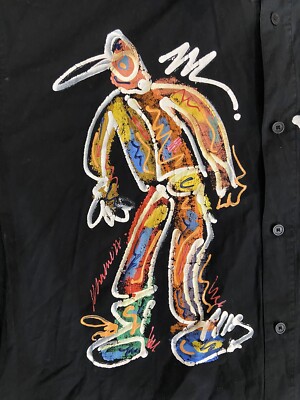 Miskeen Original Hand Painted Long Sleeve Shirt (3XL) | eBay