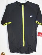 NWT Bellwether Elite CS S/S Cycling Jersey Black Men's XXL