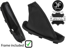 SCHWARZ NAHT HANDBREMSE+KUNSTSTOFFRAHM LEDER F?R LAND ROVER FREELANDER 2 06-14