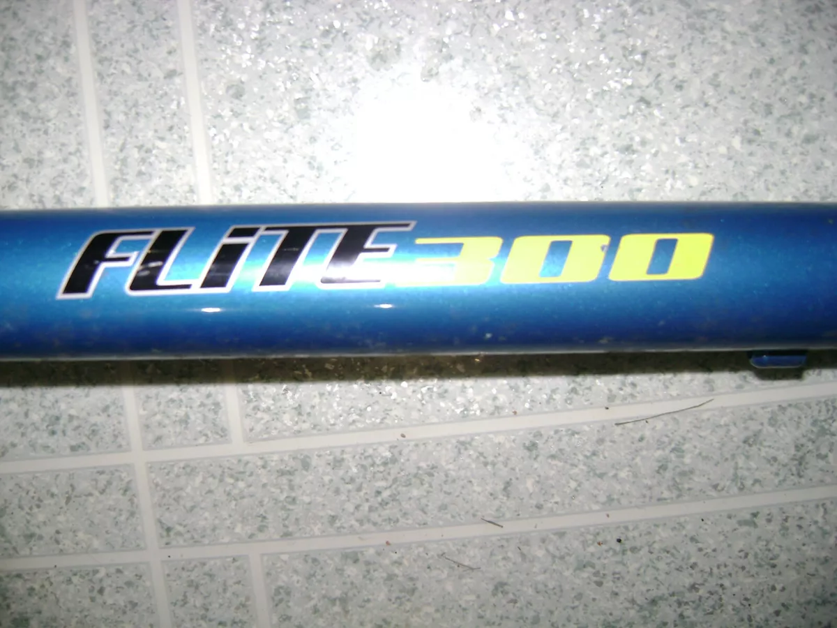 VINTAGE KHS FLITE 300 REYNOLD CROMO ROAD BIKE FRAME SET 58CM 23 HALF BIKE ALMOST