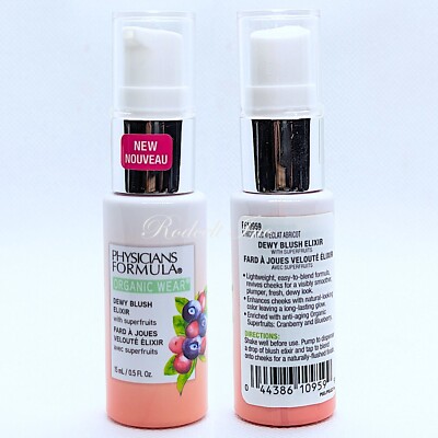 (1) PF Organic Wear Dewy Blush Elixir APRICOT GLOW