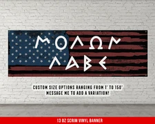 Molon Labe Banner - Motivational Gym Decor
