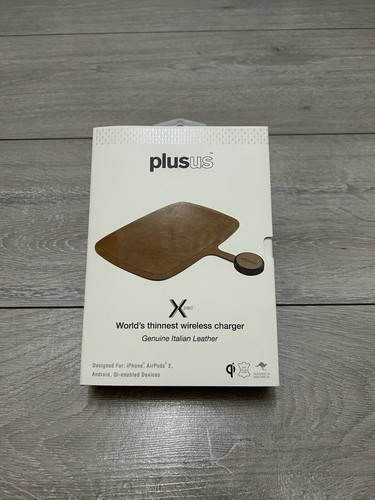 Wireless Charging Pad - Genuine Italian Leather Compatible With Every Phone - 第 1/6 張圖片