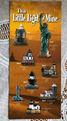 THIS LITTLE LIGHT OF MINE HARBOUR LIGHTS FOLDED COLOR BROCHURE