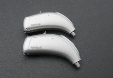 Phonak Sky V50-SP Hearing Aid PAIR, Silver 13 Battery *FACTORY REFURBISHED*