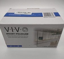 VIVO Mount-Pole01AW  Monitor Arm for VESA 75x75mm and 100x100mm