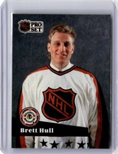1991-92 Pro Set Hockey Card Brett Hull A St. Louis Blues #290