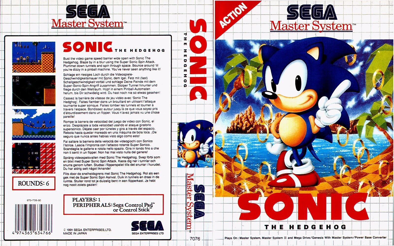 Sonic for Master System