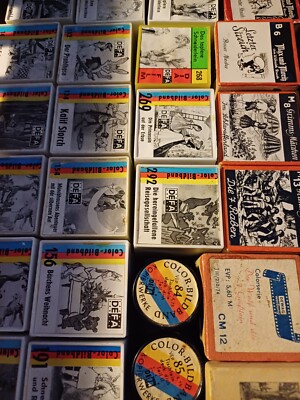 500 DDR Dia Rollfilm DEFA = ASCOP  EW Magdeburg = DEWAG - Pouva Magica Filme