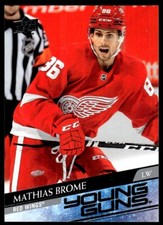 2020-21 Upper Deck Young Guns Mathias Brome Rookie Detroit Red Wings #468 R34
