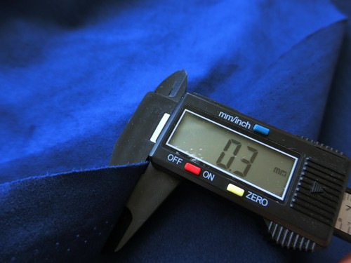 Admiral Blue Medium Authentic Premium Alcantara Microfibre Suede-like Fabric2.2M - Picture 10 of 11