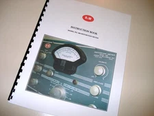 Manual for B&W Model 400 Distortion Meter Barker & Williamson Instruction Book