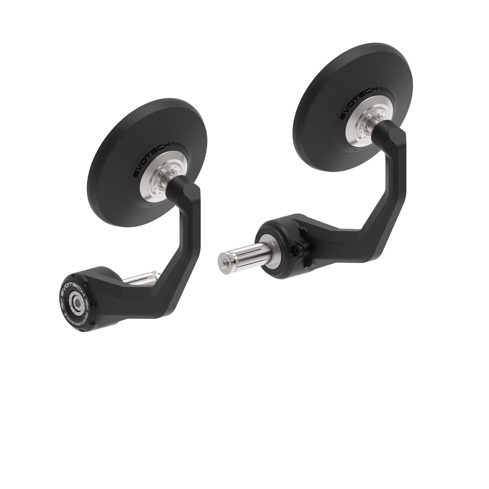 Evotech Bar End Mirrors (Retro) - Ducati Hypermotard 950 (2019+)
