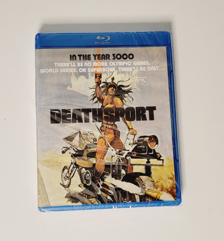 DEATHSPORT (Blu-ray, 1978) SEALED, David Carradine, Scream Factory