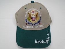 Vintage VTG Hat Washington D.C. Strap Back Adjustable The Bill is Embroidered
