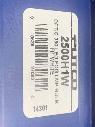 Putco Optic 360 - High Power LED Fog Lamp Bulbs 2500H1W - Picture 3 of 6