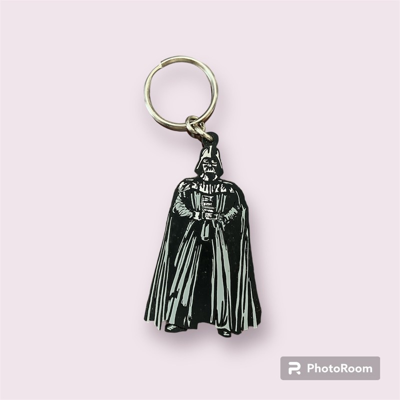 Applause Star Wars Classic Darth Vader Rubber Keychain Vintage Applause 1997