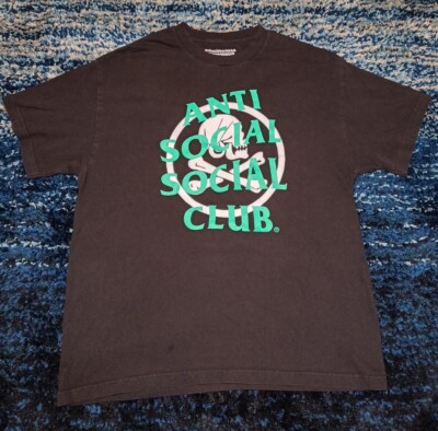 Anti Social Social Club x Neighborhood Cambered Black T-Shirt Size