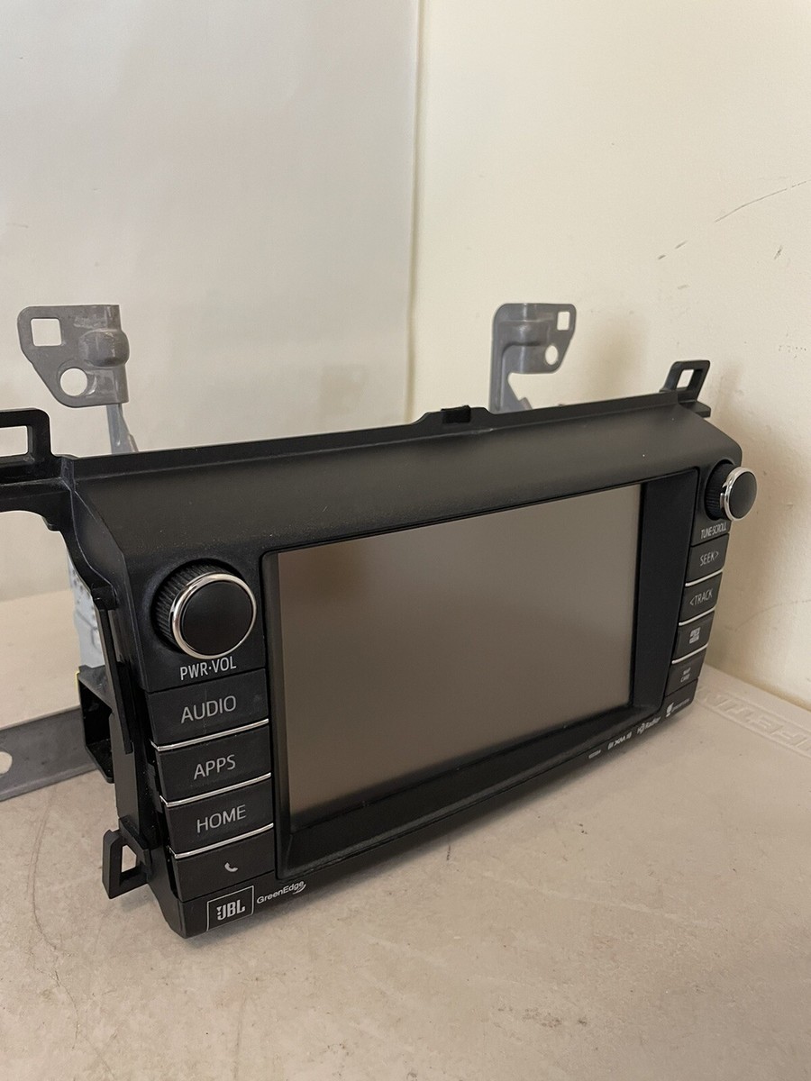 タレントカード RT-4257660693 2017 Toyota Rav4 OEM CD Player Display Screen Navigation JBL