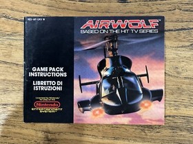 AirWolf Nintendo NES PAL A Version Boxed With Manual🔥HOT GAME🔥