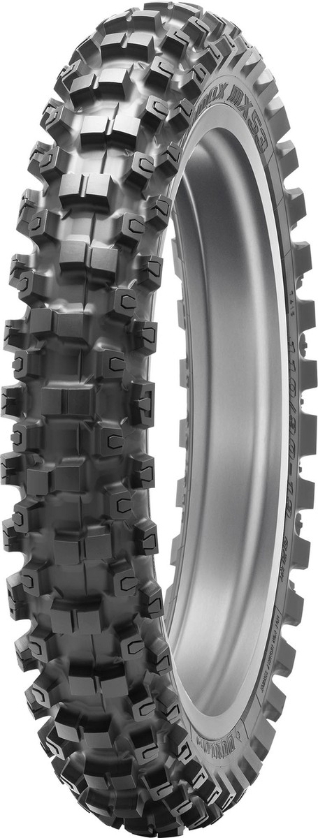 パーツ DUNLOP GEOMAX MX53 110/90-19 Dunlop Geomax MX53 110/90-19 Rear Dirt Bike Motorcycle Tire