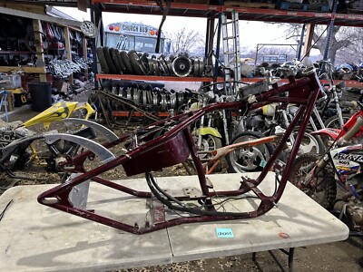 Big Dog Chopper  Frame Rigid Hardtail 2003 w/t***e Pitbull Oil Tank Strut 250
