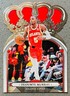 2022-23 Panini Crown Royale Basketball 3 Dejounte Murray Base Die-Cut Card Hawks