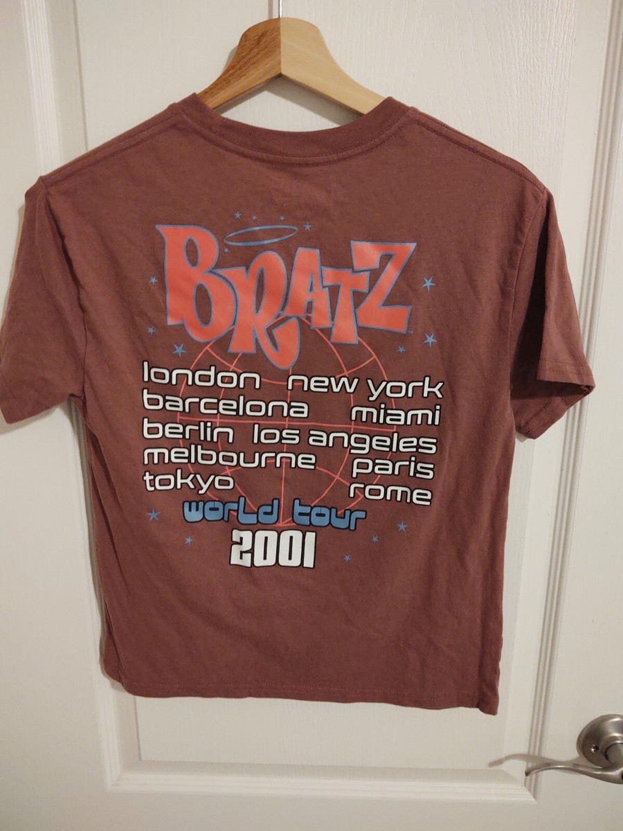 BRATZ WORLD TOUR 2001 ADULT UNISEX T SHIRT XS | eBay