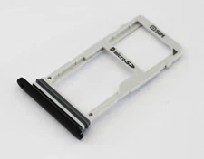 OEM SPRINT LG V30+ LS998 REPLACEMENT BLACK MICRO SD SIM CARD HOLDER TRAY