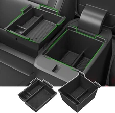 Center Console Organizer Storage Box Armrest Trays For 2022-2025 Ford Maverick