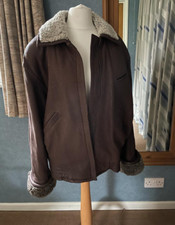 Vintage Aviator Style Nappa Leather Jacket