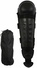 Black Hard Shell Protective Knee Pads Tactical Shin Guards