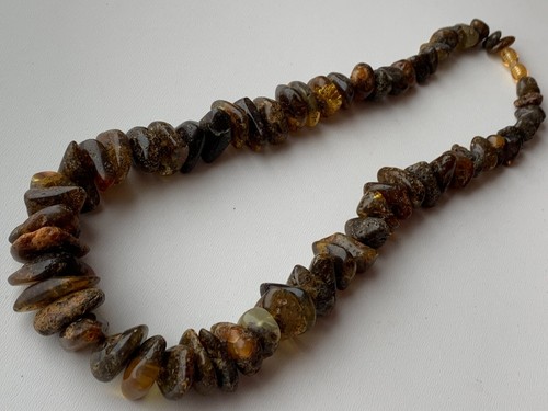 Natural Vintage Amber Beads Antique Baltic Old Necklace 78,76 gr - Picture 2 of 7