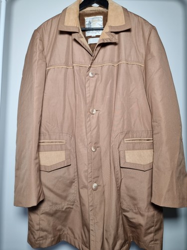 Vintage London Fog Coat Jacket Brown Cream Beige - Picture 6 of 11