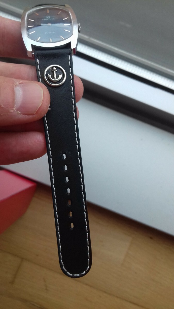 Montre Certina 23-30 Jubilé - Modèle Rectangle Vintage, Mécanique Manuelle, Années 60, Neuve Avec étiquettes