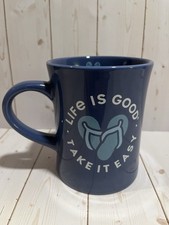 Life Is Good Coffee Mug Take It Easy Flip Flo...