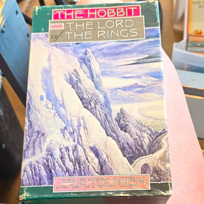 J.R.R. Tolkien The Hobbit and The Lord of the Rings Box Set Houghton Mifflin