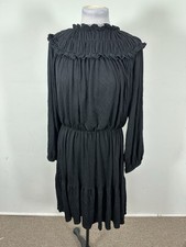 Ann Taylor Women’s Black Color Long Sleeve Dress Size L 